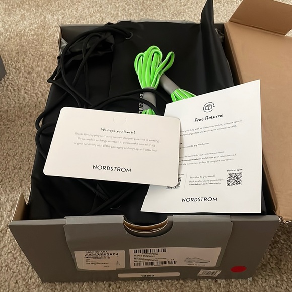 NWT BALENCIAGA TRACK NYLON MESH AND RUBBER SNEAKER - Picture 12 of 14